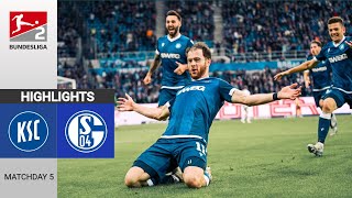 Karlsruher  Schalke  20  Zusammenfassung  2 Bundesliga 202425 [upl. by Benoit]