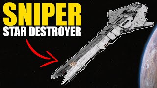 The Weirdest Star Destroyer Ever The Peltast Sniper  Star Wars Fanon [upl. by Rexana]