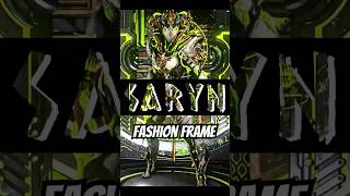 Saryn Night Hunter  Fashion Frame Warframe warframe fashionframe tennocreate [upl. by Karine]