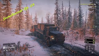 SnowRunner Ep 53 Another heavy haul 2 more [upl. by Aifos]