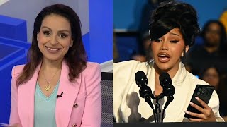 Rita Panahi reacts to Cardi B’s trainwreck Kamala endorsement [upl. by Bassett]