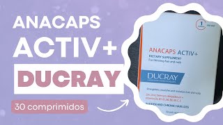 ANACAPS ACTIV Ducray Suplemento capilar [upl. by Salmon]