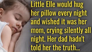 Little Elle would hug her pillow every night and wished it was her mom crying silently all night [upl. by Hairakcaz513]