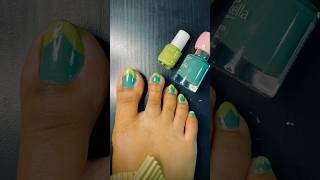 Toe Nail Polish Application🦶💅🏻🌿🌿💚💚theddvlogsyoutubeshortstoenailsnailpolish [upl. by Atinehc]