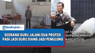 Cerita Pilu Guru Honorer di Sukabumi Pulang Mengajar di Sekolah Alvi Noviardi Jadi Pemulung [upl. by Toblat]