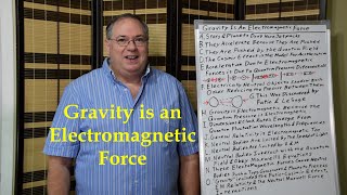 Gravity is an Electromagnetic Force [upl. by Sholes]