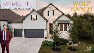 Parkhill Plan by Drees Home For Sale  2542 SF  3 Bed  Flex  Wolf Ranch  Georgetown [upl. by Kerry]