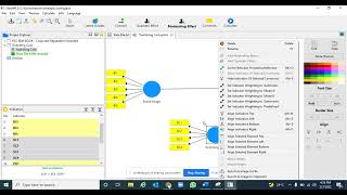 Research data analysis test run on SmartPls dependent independent mediating amp moderating variable [upl. by Gilbye]