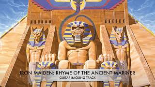 Iron Maiden Rhyme Of The Ancient Mariner  Guitar Backing Track W Original Vocals [upl. by Bannister]