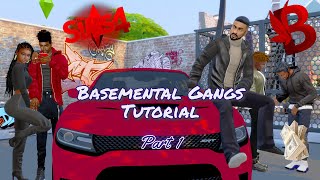 The Sims 4  Lets Play Basemental Gangs  Part 1 [upl. by Samuelson]