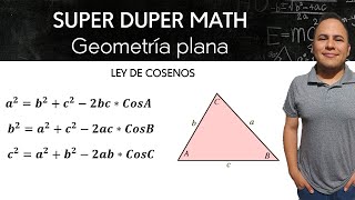 Geometría plana Ley de Cosenos [upl. by Mychael]