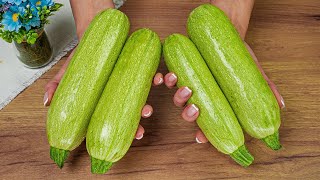 Ein Freund aus Spanien hat mir beigebracht wie man Zucchini so lecker kocht Sehr lecker ASMR [upl. by Juanne890]