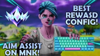 The Strongest config for Fortnite Keyboard and mouse reWASD [upl. by Shaikh]