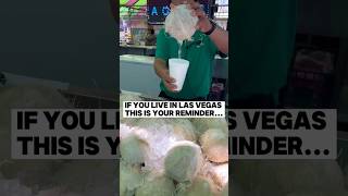 Did I mention FRESH coconut swapmeet fleamarket lasvegas food shorts travel vacation [upl. by Piefer]