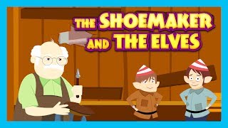 THE SHOEMAKER AND THE ELVES  BEDTIME STORY FOR KIDS  KIDS HUT STORIES [upl. by Harelda]