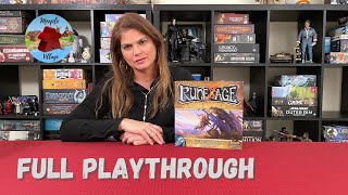 Rune Age Board Game Playthrough [upl. by Diella]