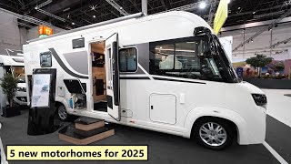 5 new motorhomes for 2025 [upl. by Enaols238]