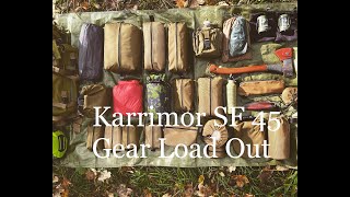 karrimor SF Sabre 45 Load Out Kit [upl. by Bourne]