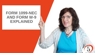 Forms 1099NEC and W9 explained with cheat sheet  8 minutes [upl. by Kahn]