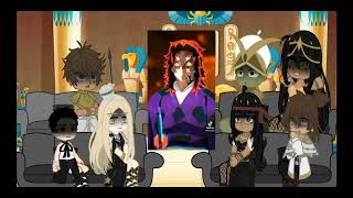 Ennead react to Seth as Douma 12Nichi 🐺🐺 [upl. by Konyn455]