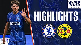 Chelsea 30 Club America  HIGHLIGHTS  Chelsea FC USA Tour 2024 [upl. by Dennie]