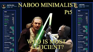 Naboo Raid Minimalist Pt 5  Eeth Koth Viability v QuiGon  Synergy or Facepalm [upl. by Mollie]