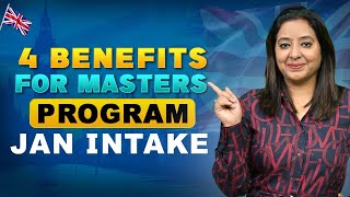 4 BENEFITS FOR MASTERS PROGRAM JAN INTAKE  STUDY VISA UPDATES 2024  USA CANADA UK THE VISA OFFIC [upl. by Dosia348]