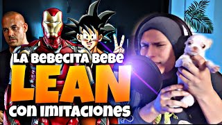 La Bebecita Bebe LEAN REMIX con IMITACIONES de Voces de PERSONAJES [upl. by Janeva]