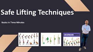 Manual lifting techniques [upl. by Gamages]