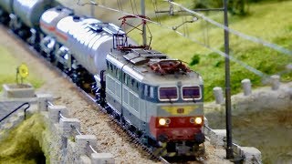 Modellismo Ferroviario \ Italian Railway Modeling  Model Expo Italy Verona 2019 [upl. by Ymmor345]