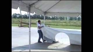 Installation of Ohenry Frame tent [upl. by Negroj]