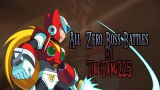 Megaman Special All Zero Boss Battles [upl. by Pacifa836]