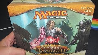 Mirrodin Besieged Fatpack  UNBOXING Magic The Gathering [upl. by Eelyma45]