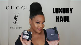 YSL amp Gucci Unboxing  ChiChiLuxe [upl. by Adleme545]