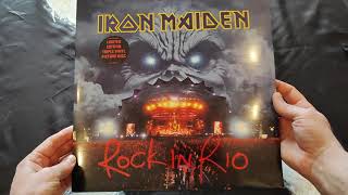 IRON MAIDEN  Rock In RIO Vinyl Review [upl. by Charissa594]