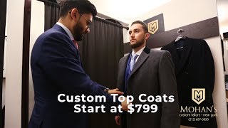 Mohans Custom Tailors  Topcoat Promo [upl. by Doak]