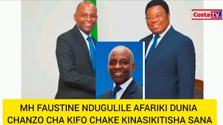 MH FAUSTINE NDUGULILE AFARIKI DUNIA CHANZO CHA KIFO CHAKE KINASIKITISHA SANA AISEE [upl. by Zadoc]