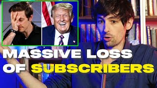 David Pakman Panics as Progressive Influencers face Record Loss of Subscribers [upl. by Immij410]