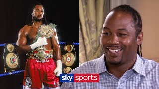 Lennox Lewis reflects on his incredible boxing career  Sporting Heroes [upl. by Htrap]