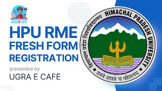 How to Fill RME Form in HPU Colleges for ICEDOL and Regular Student  HPU RME From Fresh Admission [upl. by Enelam]