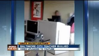 Video shows teacher being bullied [upl. by Eiznil]