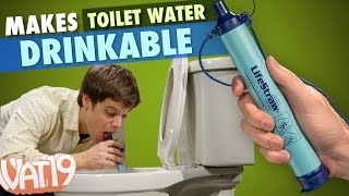 LifeStraw makes toilet water drinkable [upl. by Melena422]