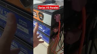 SERIES vs PARALLEL pt2 for solar battery pack setup lifepo4 lithium diy offgrid dchouse sale rv [upl. by Sallyann]