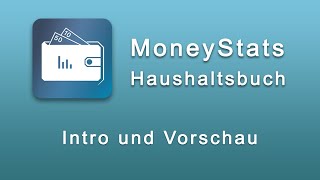 MoneyStats  Haushaltsbuch App  Intro [upl. by Esertak19]