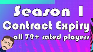 CONTRACT EXPIRY  FREE TRANSFER  FIFA 21 Career Mode Season 1 [upl. by Delorenzo497]