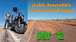 Riding an Indian Motorcycle around Australia Day 12 UNPLANNED Ride [upl. by Lehcsreh707]