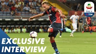 Genoas new Captain Domenico Criscito Exclusive Interview  Serie A [upl. by Reiner]