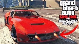 GTA 5  NUEVO COCHE DE CARRERAS CON ARMAS TUNEANDO EL LAMPADATI VISERIS GTA V ONLINE [upl. by Namolos621]