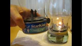 How to make a Chunk Light from a Kerosene Lamp [upl. by Gnilrad]