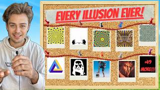 Every Optical Illusion EXPLAINED 🛑 [upl. by Berner616]